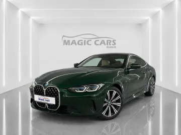 BMW 420 d Coupe Aut. San Remo Grün Leder Beige H&K