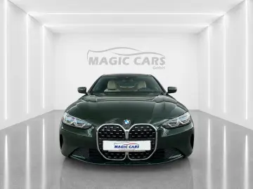 BMW 420 d Coupe Aut. San Remo Grün Leder Beige H&K