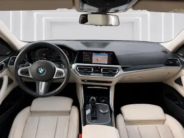 BMW 420 d Coupe Aut. San Remo Grün Leder Beige H&K