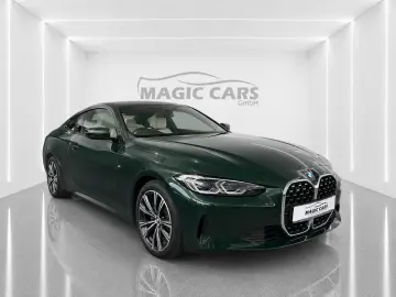BMW 420 d Coupe Aut. San Remo Grün Leder Beige H&K