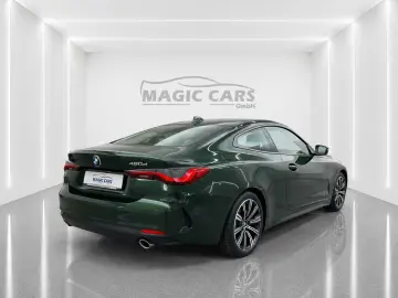 BMW 420 d Coupe Aut. San Remo Grün Leder Beige H&K