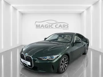 BMW 420 d Coupe Aut. San Remo Grün Leder Beige H&K