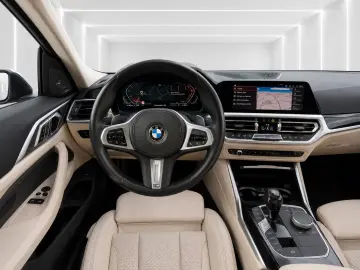 BMW 420 d Coupe Aut. San Remo Grün Leder Beige H&K