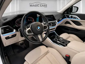 BMW 420 d Coupe Aut. San Remo Grün Leder Beige H&K
