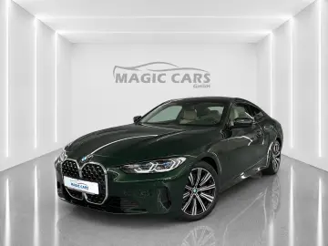 BMW 420 d Coupe Aut. San Remo Grün Leder Beige H&K