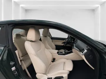 BMW 420 d Coupe Aut. San Remo Grün Leder Beige H&K