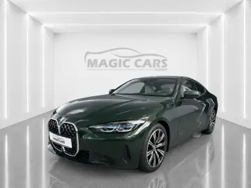 BMW 420 d Coupe Aut. San Remo Grün Leder Beige H&K