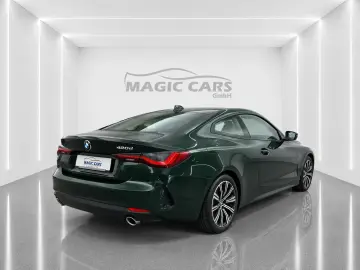 BMW 420 d Coupe Aut. San Remo Grün Leder Beige H&K