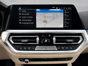 BMW 420 d Coupe Aut. San Remo Grün Leder Beige H&K