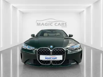 BMW 420 d Coupe Aut. San Remo Grün Leder Beige H&K