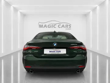 BMW 420 d Coupe Aut. San Remo Grün Leder Beige H&K