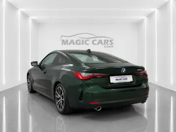 BMW 420 d Coupe Aut. San Remo Grün Leder Beige H&K