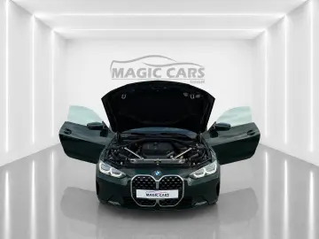 BMW 420 d Coupe Aut. San Remo Grün Leder Beige H&K