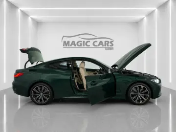 BMW 420 d Coupe Aut. San Remo Grün Leder Beige H&K