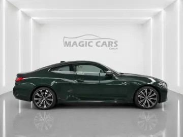 BMW 420 d Coupe Aut. San Remo Grün Leder Beige H&K