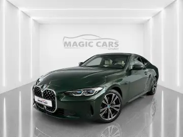 BMW 420 d Coupe Aut. San Remo Grün Leder Beige H&K