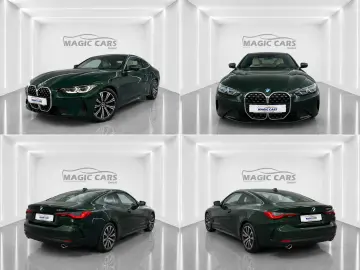 BMW 420 d Coupe Aut. San Remo Grün Leder Beige H&K
