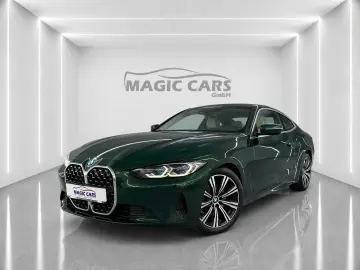 BMW 420 d Coupe Aut. San Remo Grün Leder Beige H&K