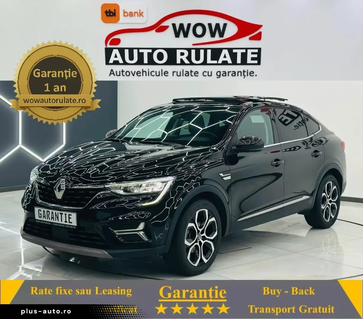 RENAULT Arkana 2022 1.6i E6 Garantie 12 Luni Rate Avans 0 Do