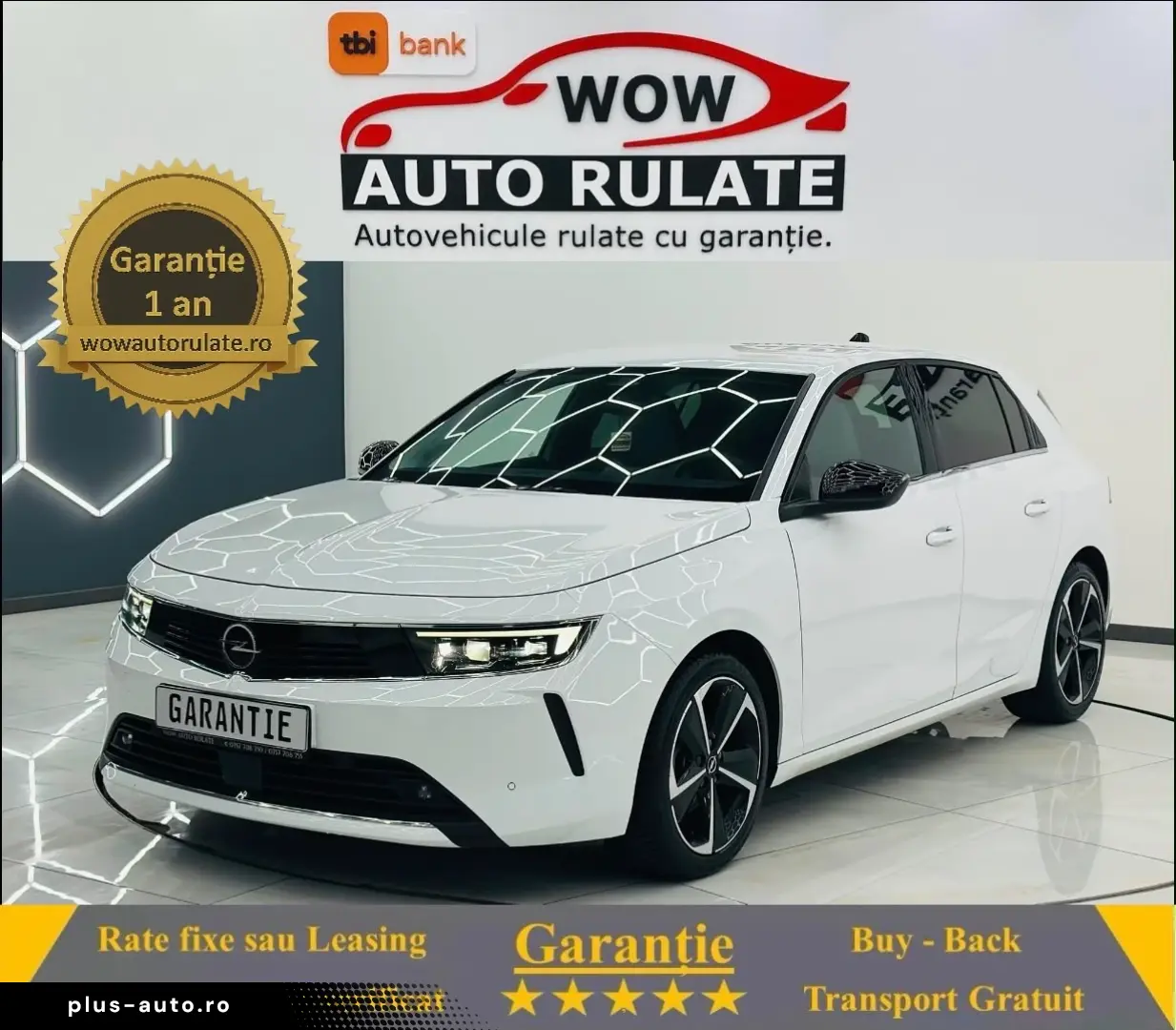 OPEL ASTRA 2022 1.2i E6 Garantie 12 Luni Rate Avans 0 Doar C