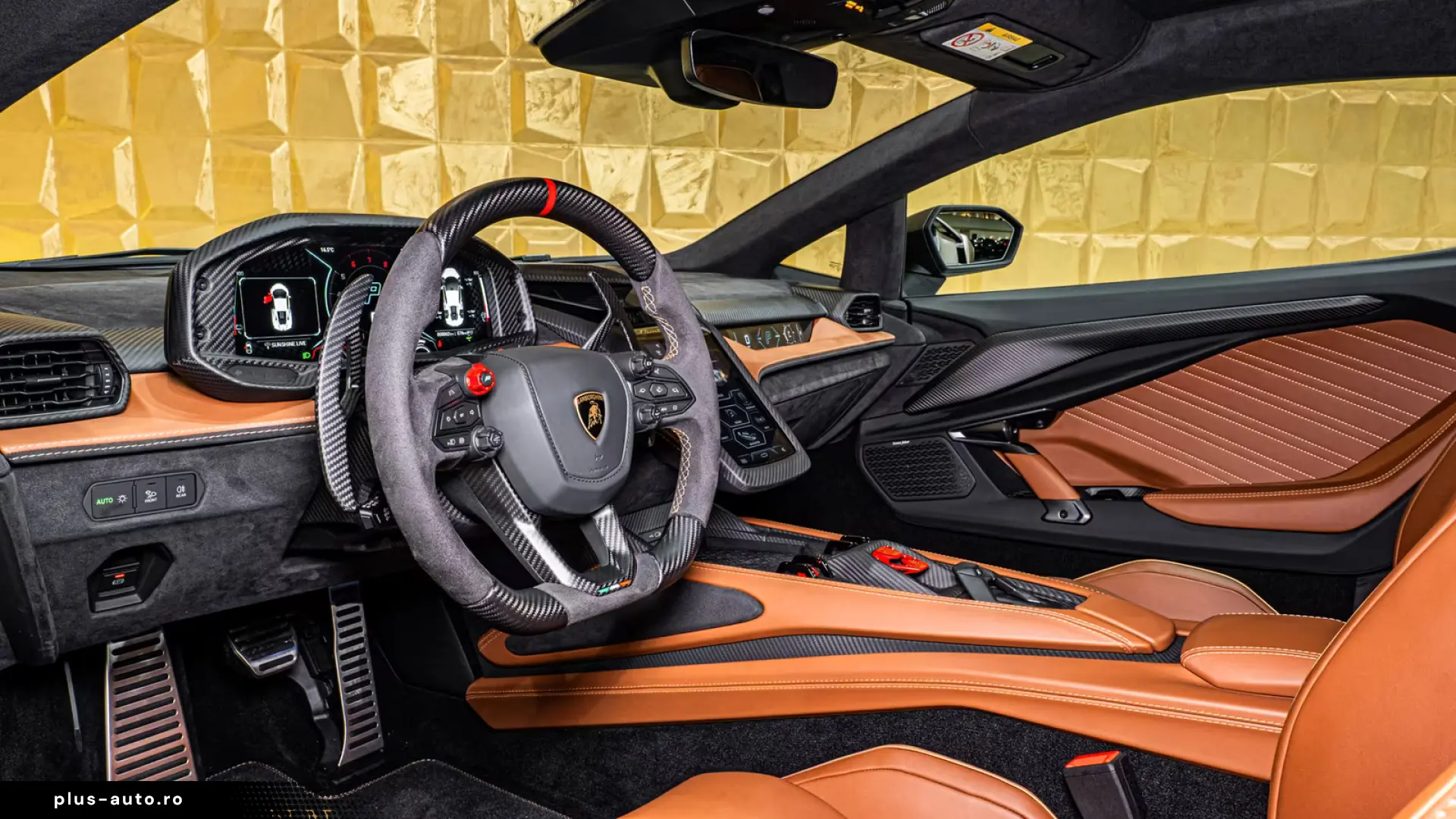Lamborghini Revuelto   CARBON   PASSANGER DISPLAY