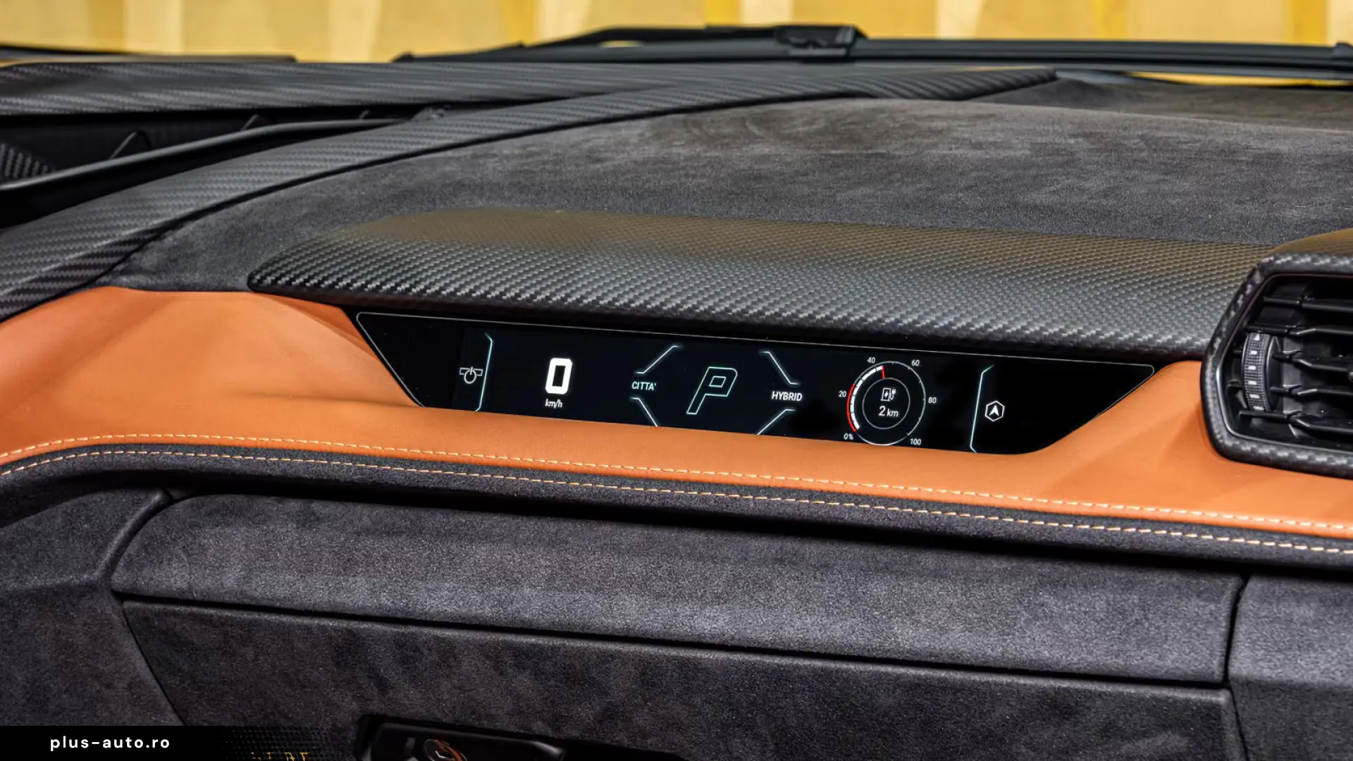 Lamborghini Revuelto   CARBON   PASSANGER DISPLAY