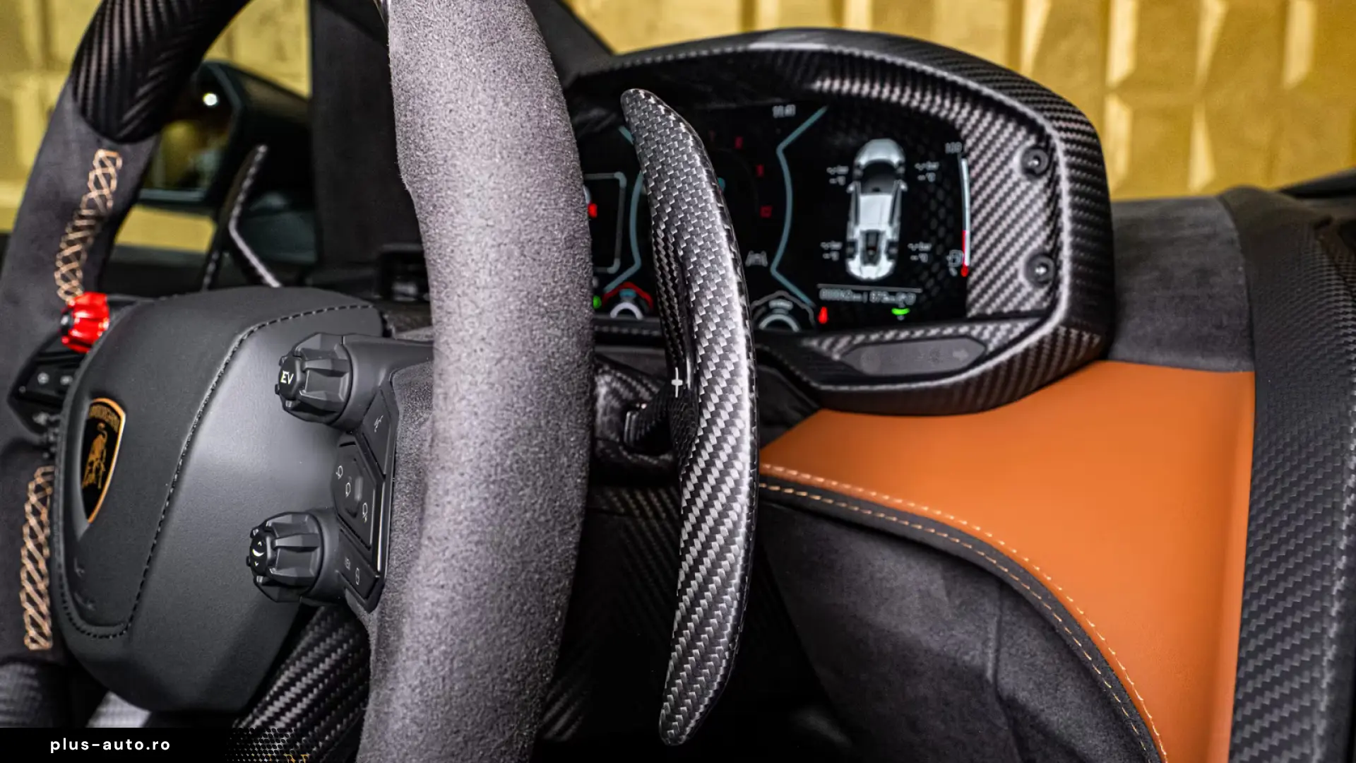 Lamborghini Revuelto   CARBON   PASSANGER DISPLAY