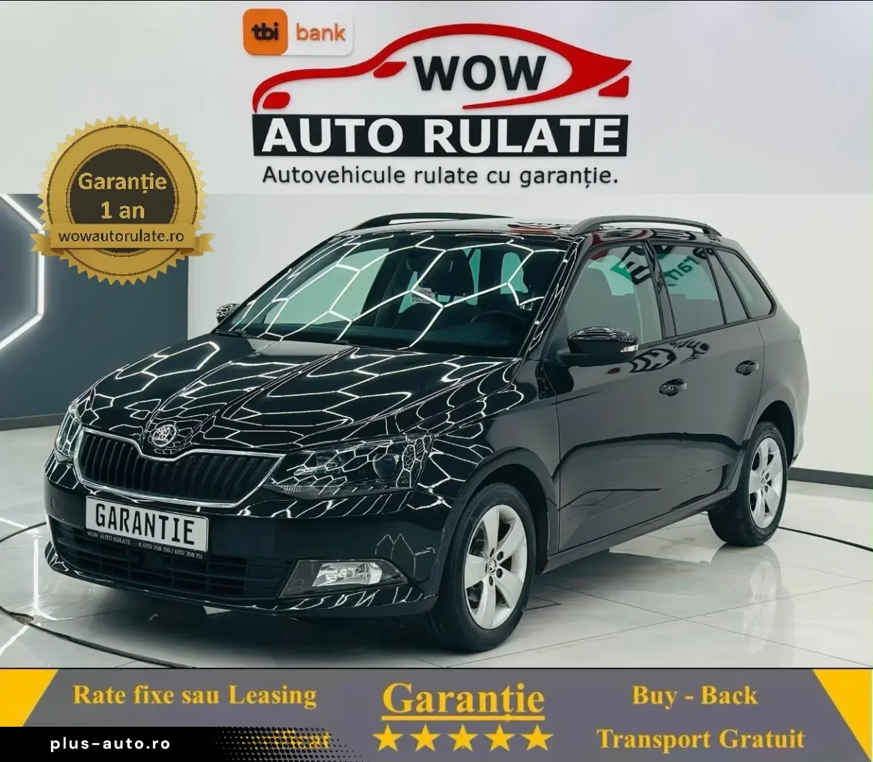 SKODA FABIA 2017 1.2i E6 Garantie 12 Luni Rate Avans 0 Doar