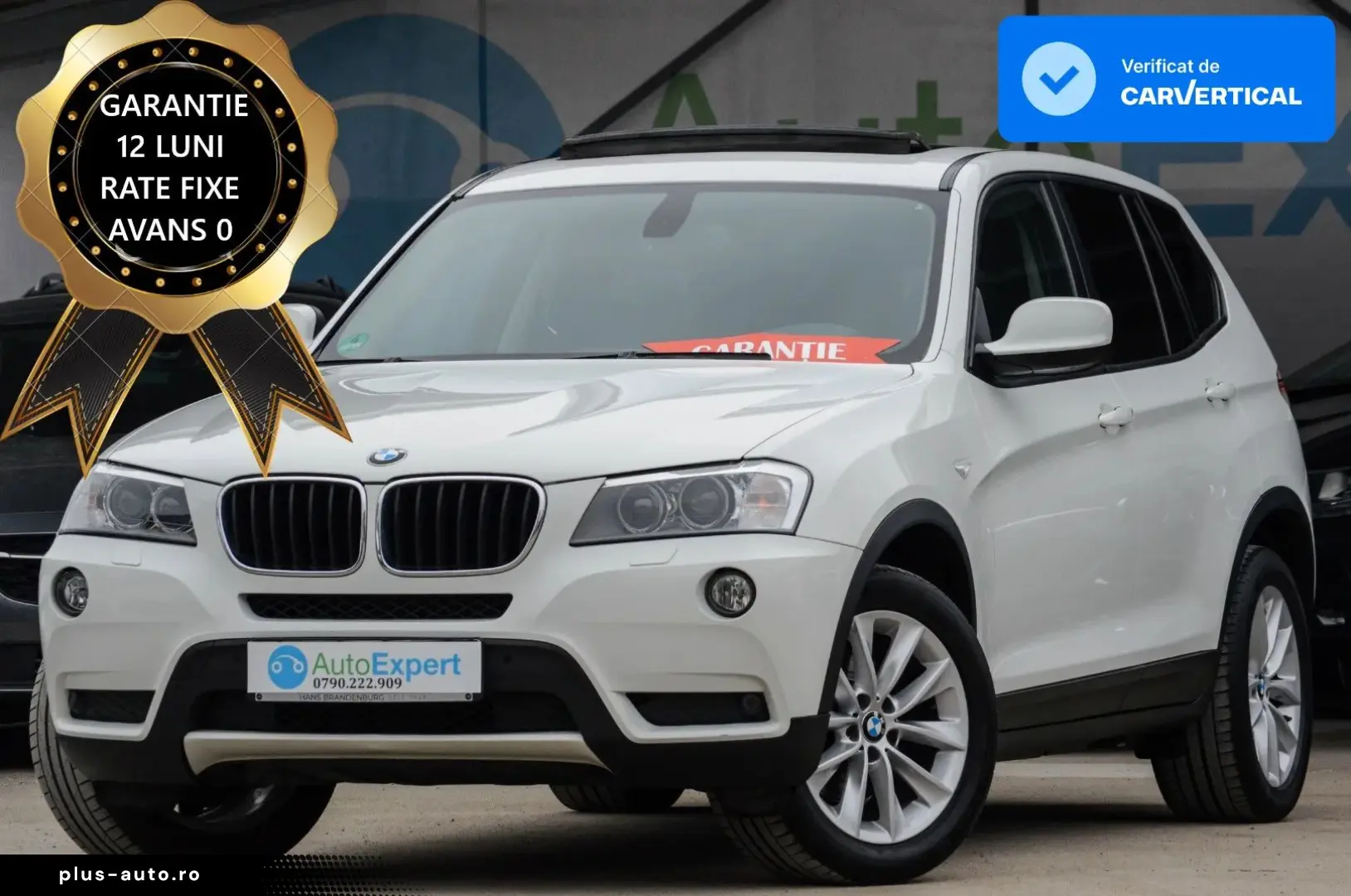 2012 BMW X3 xDrive20d Aut. Blue Performance Rate Fixe Avans
