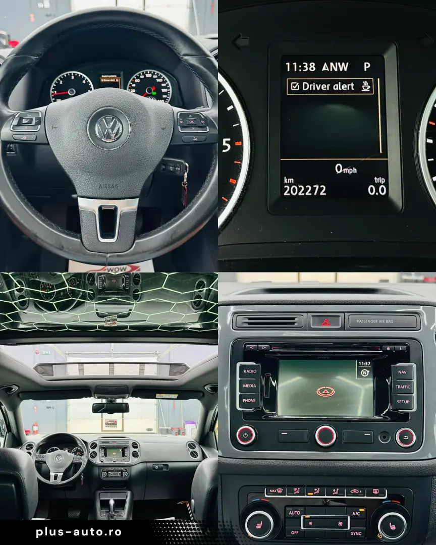 VOLKSWAGEN TIGUAN 2015 2.0D E5 4x4 Garantie 12 Luni Rate Ava