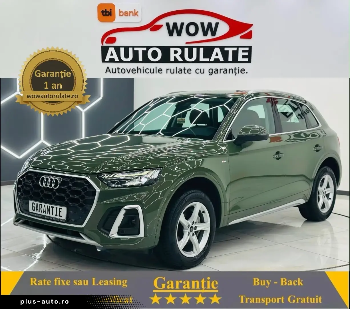 AUDI Q5 2021 2.0D E6 4x4 Garantie 12 Luni Rate Avans 0 Doar