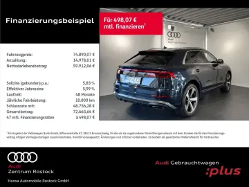 AUDI Q8 50 TDI Quattro S-Line Navi Matrix Ahk B&O Hea