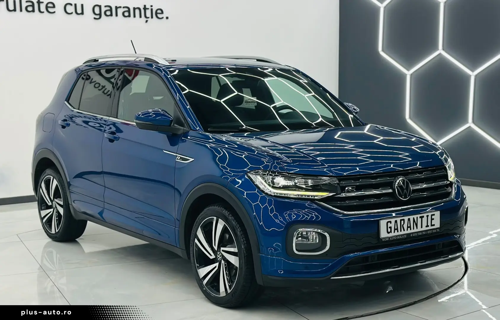 VOLKSWAGEN T-cross R-Line 2021 1.5i E6 Garantie 12 Luni Rate