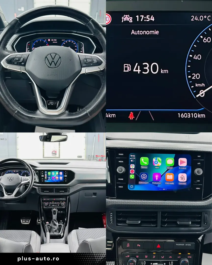 VOLKSWAGEN T-cross R-Line 2021 1.5i E6 Garantie 12 Luni Rate