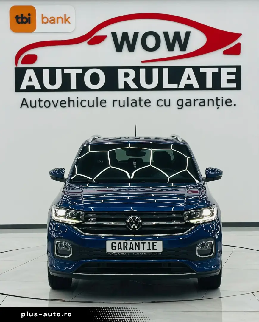VOLKSWAGEN T-cross R-Line 2021 1.5i E6 Garantie 12 Luni Rate