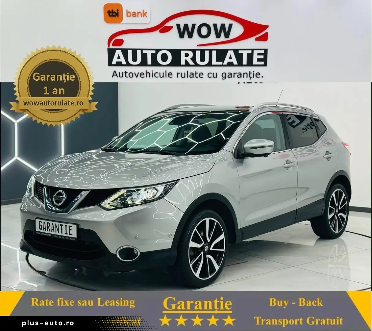 NISSAN Qashqai 2016 1.5D E6 Garantie 12 Luni Rate Avans 0 Do