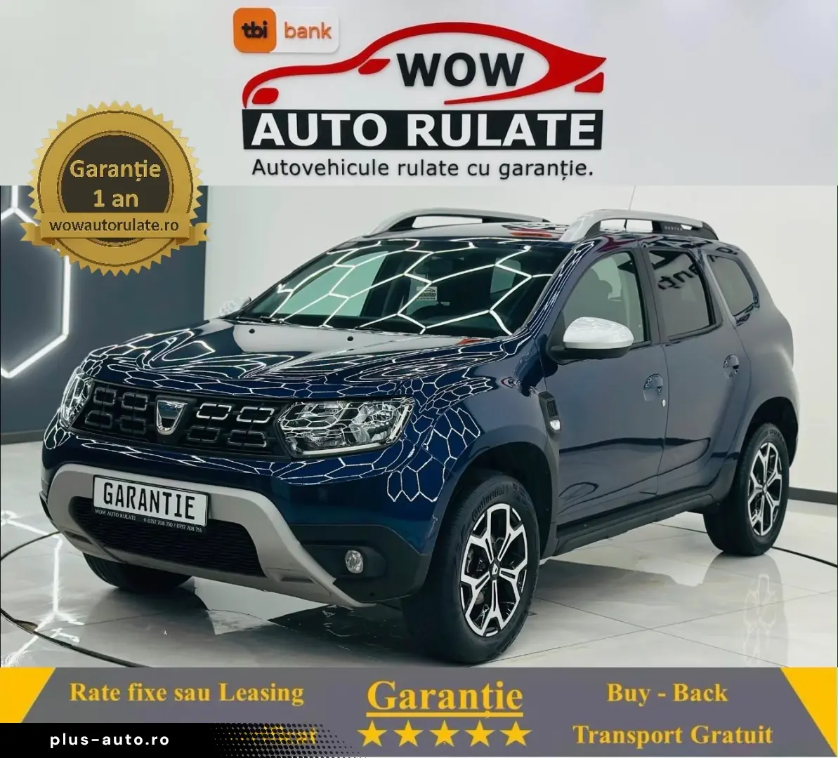 DACIA DUSTER 2019 1.5D  E6 Garantie 12 Luni Rate Avans 0 Doa