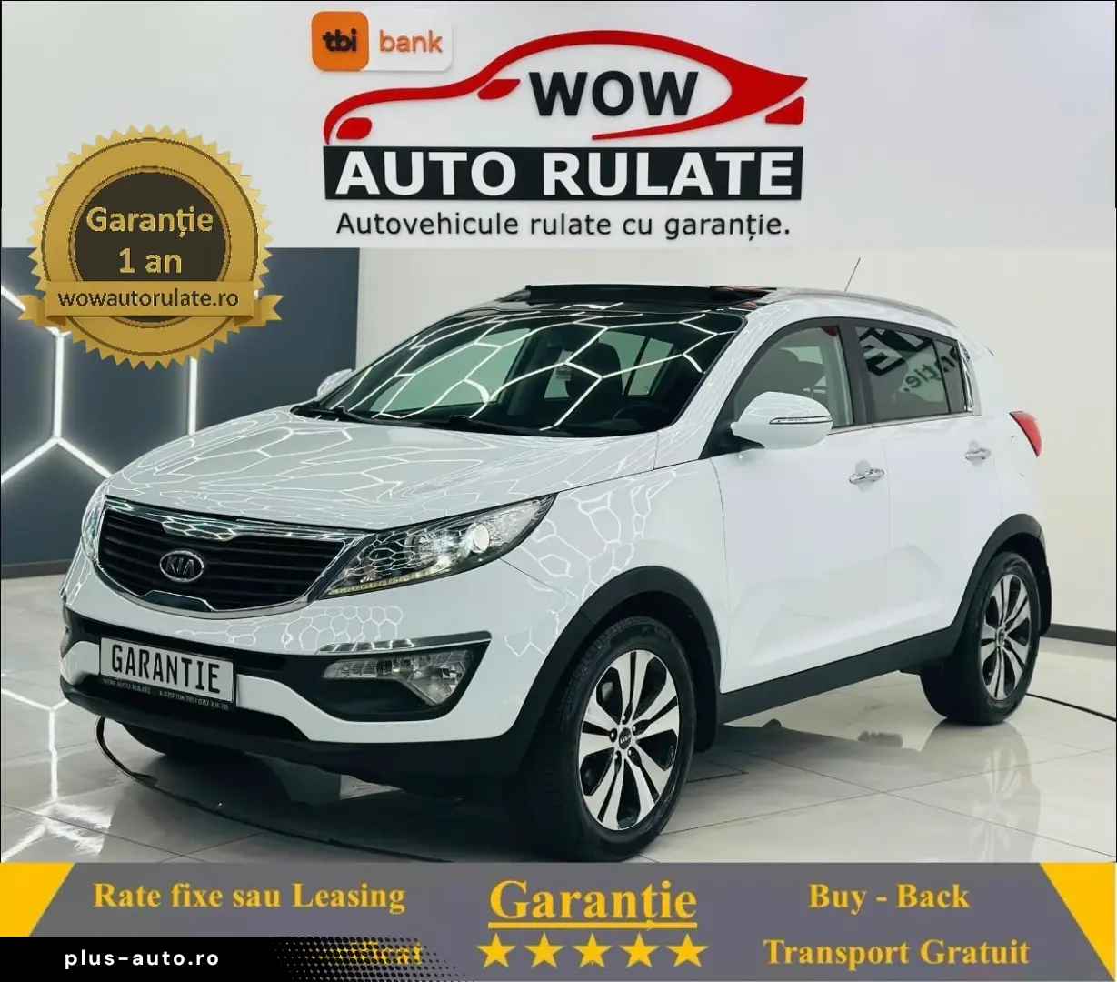 KIA SPORTAGE 2012 1.7D E5 Garantie 12 Luni Rate Avans 0 Doar
