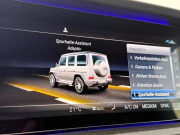 MERCEDES-BENZ G 63 AMG MAGNO SCHWARZ 360 BURMESTER M…