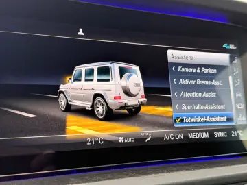MERCEDES-BENZ G 63 AMG MAGNO SCHWARZ 360 BURMESTER M…