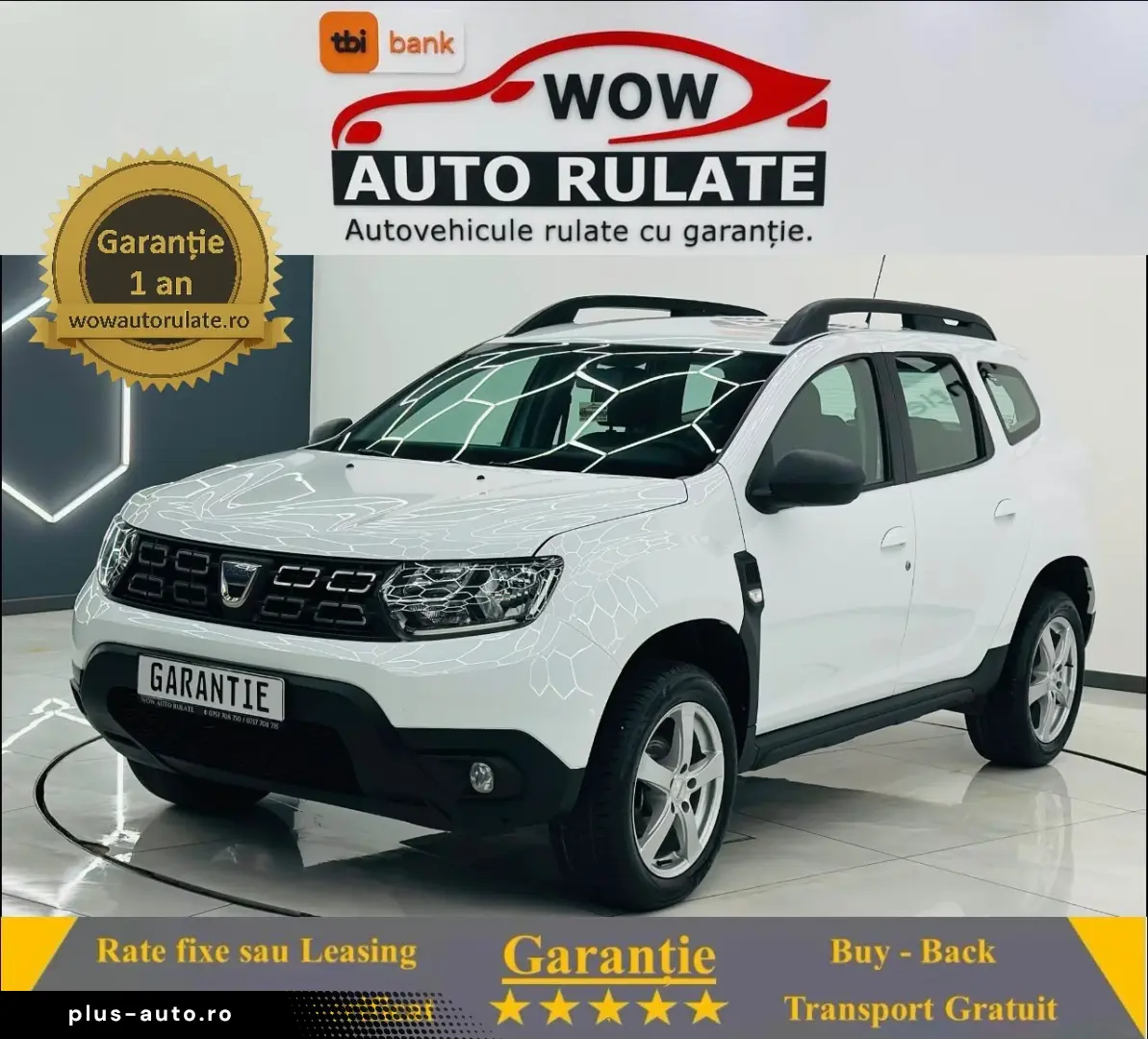 DACIA DUSTER 2019 1.6i E6 Garantie 12 Luni Rate Avans 0 Doar
