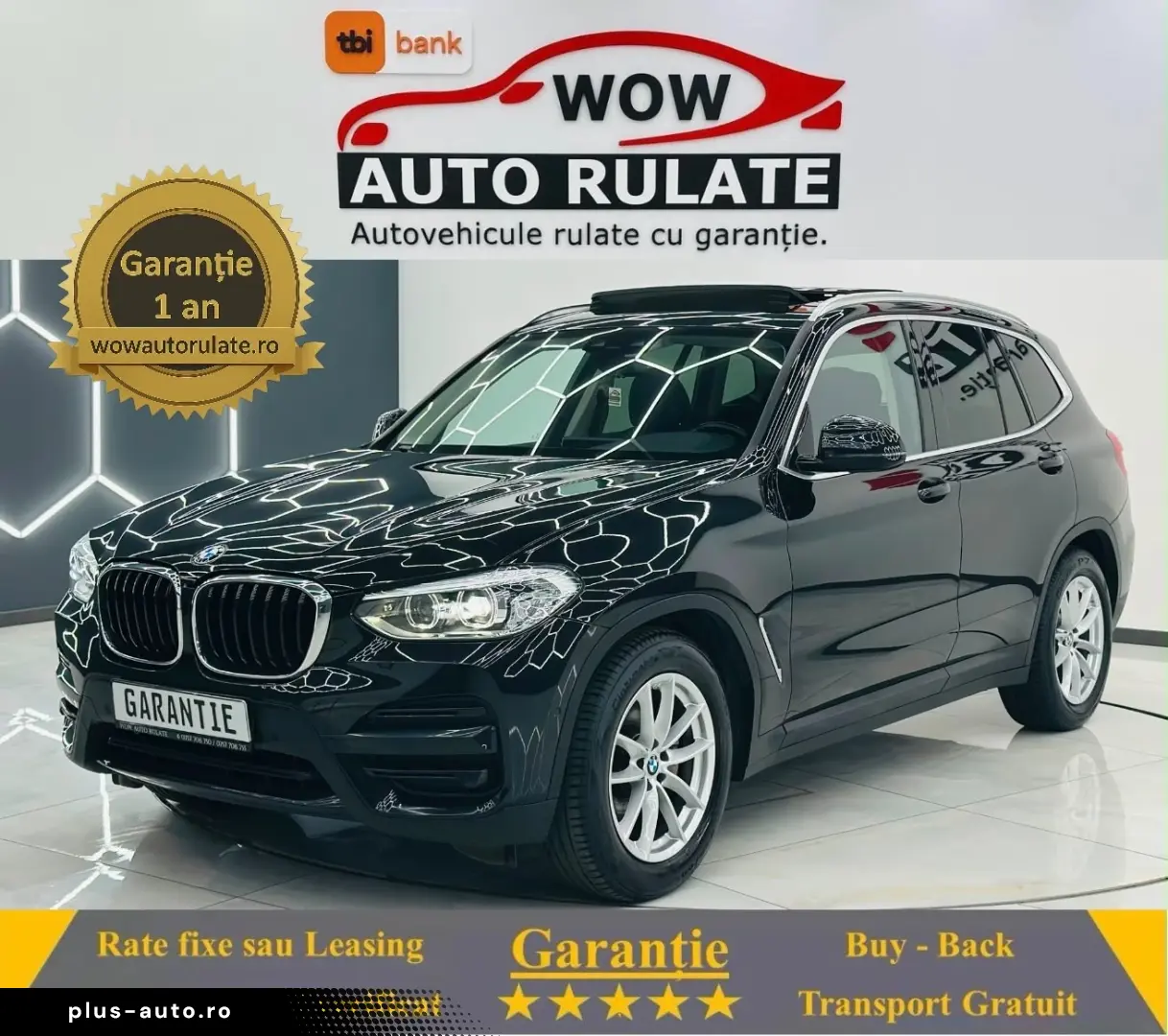 BMW X3 2021 2.0D E6 Garantie 12 Luni Rate Avans 0 Doar Cu Bu