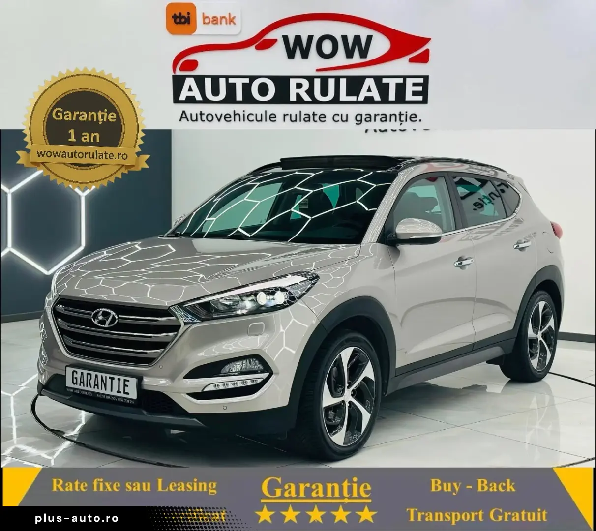 HYUNDAI TUCSON 2017 2.0D E6 Garantie 12 Luni Rate Avans 0 Do