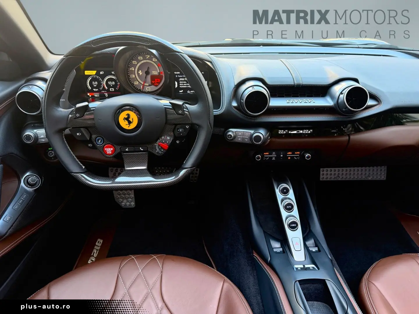 FERRARI 812 GTS LIFT Carbon Kamera Diamond Seats 360