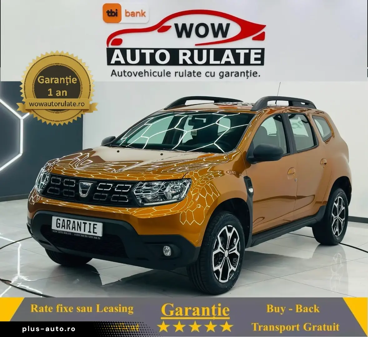 DACIA DUSTER 2019 1.6i E6 Garantie 12 Luni Rate Avans 0 Doar