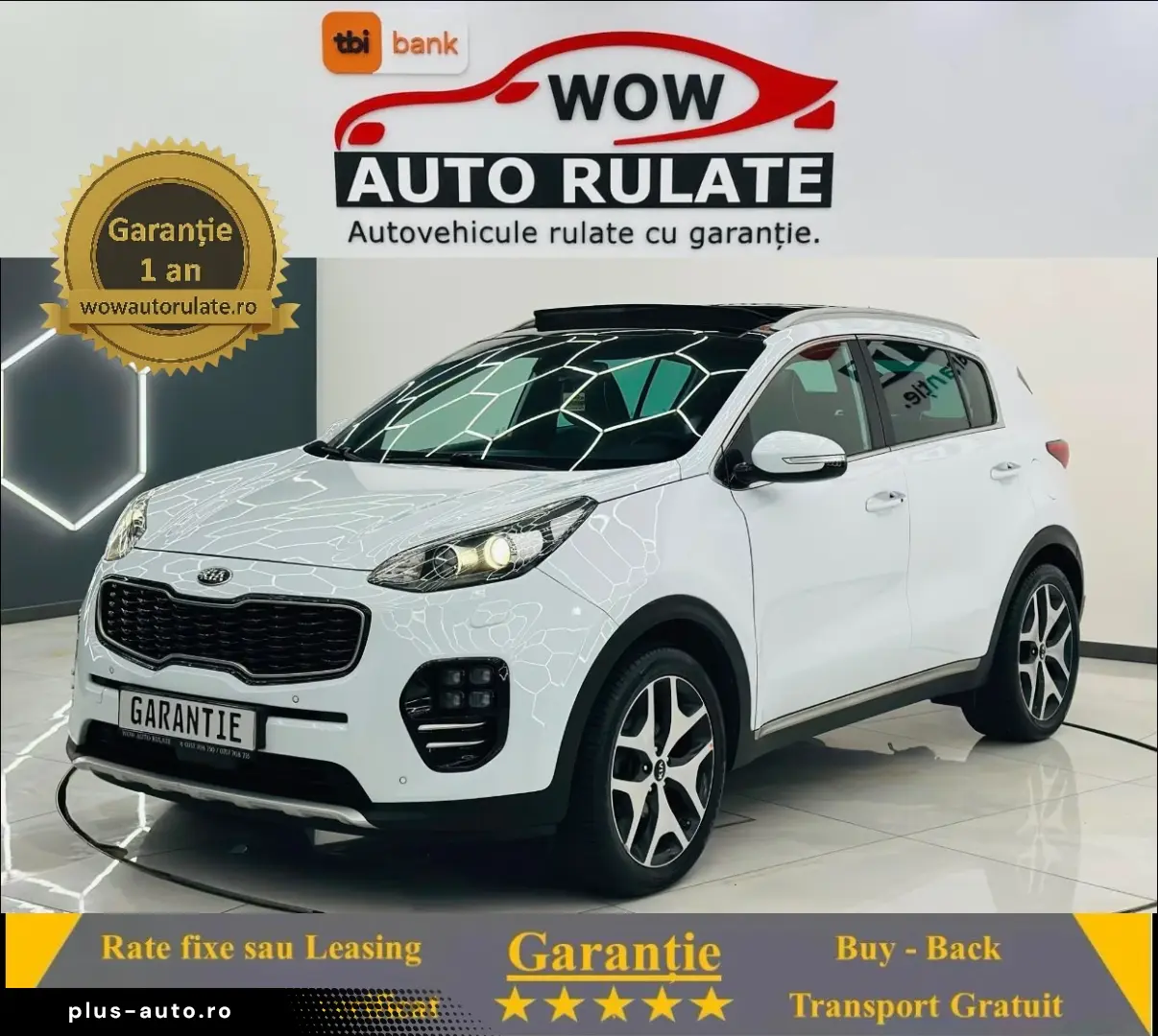 KIA SPORTAGE 2016 2.0D E6 Garantie 12 Luni Rate Avans 0 Doar