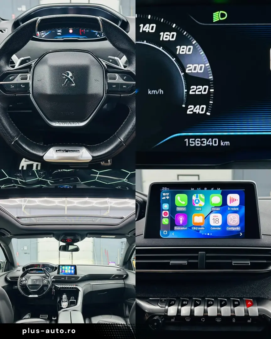 PEUGEOT 5008 2018 1.6i E6 Garantie 12 Luni Rate Avans 0 Doar
