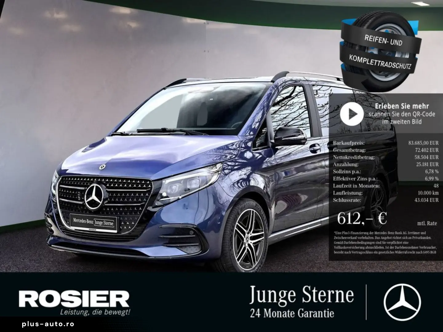 MERCEDES-BENZ V 300 d 4MATIC AVANTGARDE AMG Lang AHK&hellip;
