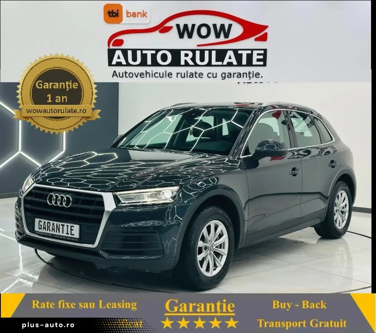 AUDI Q5 2018 2.0D E6 Garantie 12 Luni Rate Avans 0 Doar Cu B