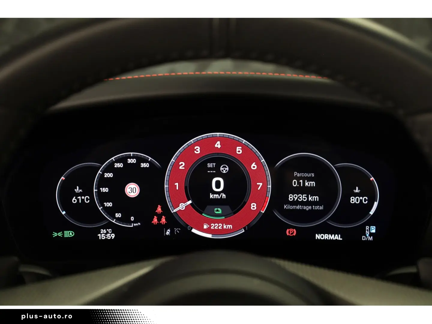 PORSCHE 992 992.2 Targa 4 GTS PDK - ROUGE CARMIN